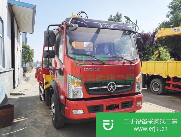 貴州出售二手5噸藍(lán)牌隨車吊可分期付款