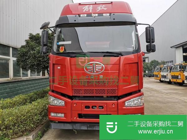 廣西出售二手解放前四后八鋁合金油罐車