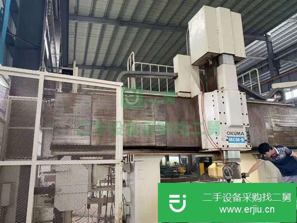 浙江出售二手4x2.2米OKUMA大隈MCM-B數控龍門銑床