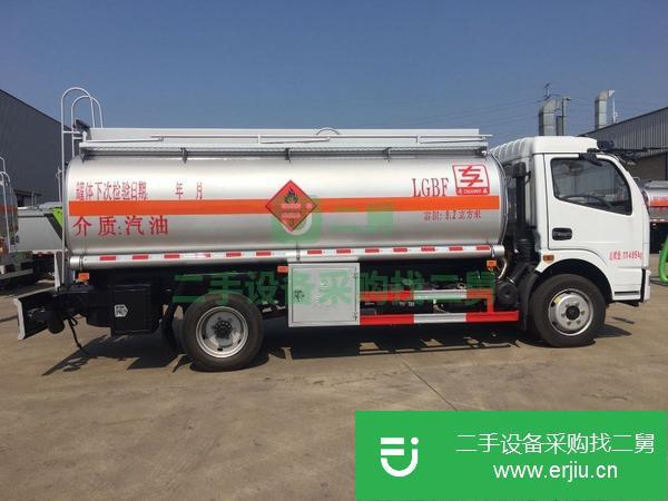 浙江出售二手8噸油罐車國五玉柴150馬力發動機3800mm軸距6擋變速箱