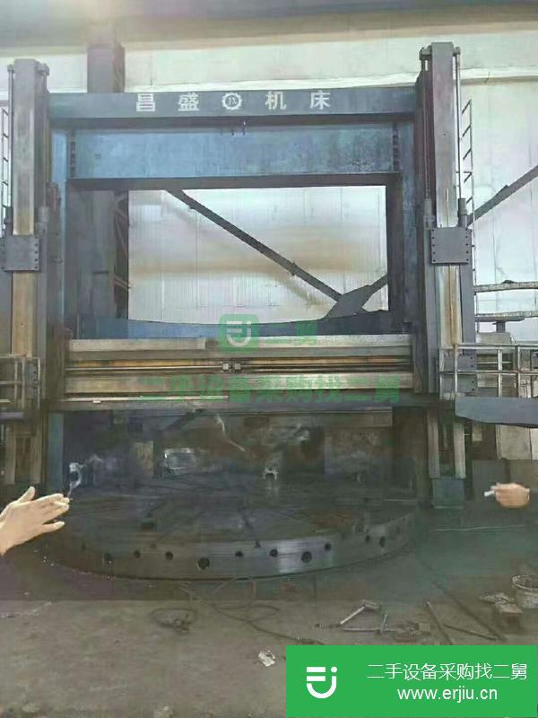 河北出售二手昌盛C5263數控立式車床