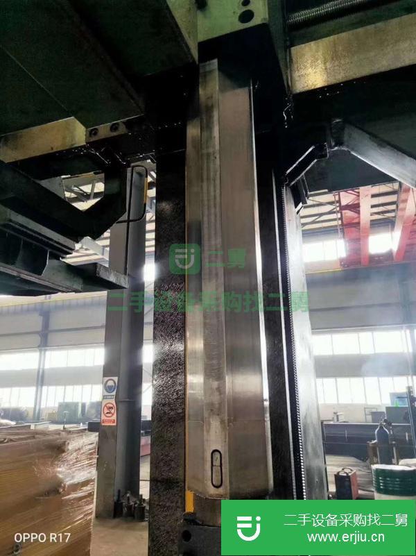 江蘇出售二手武漢重型5米雙柱數(shù)控立式車床車