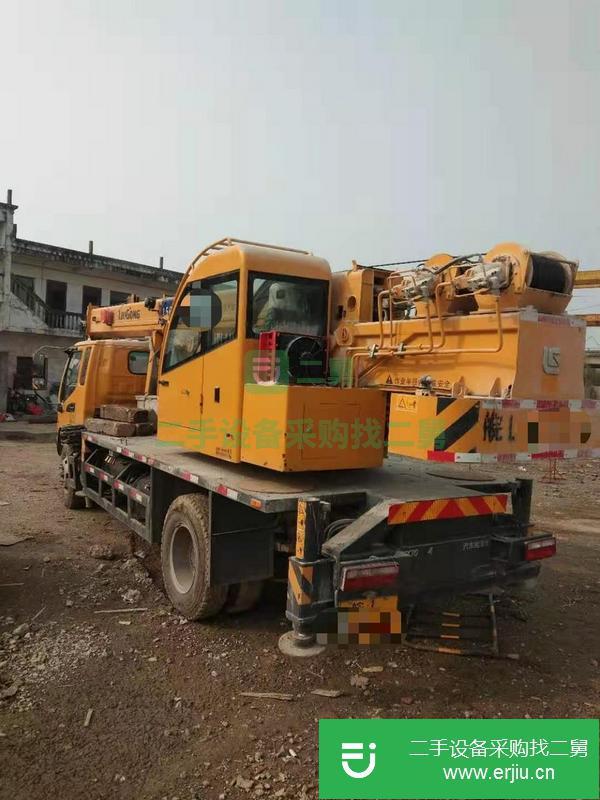 安微出售二手柳工10噸吊車手續(xù)齊全無任何事故