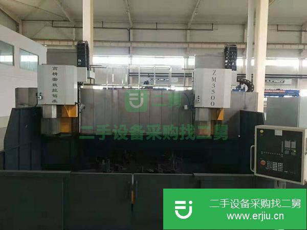 山東出售二手雷科恒立ZM3500數控龍門鉆床