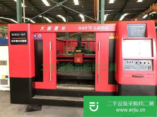 福建出售二手大族G3015F光纖激光切割機2000w