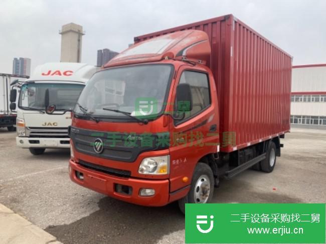 遼寧出售二手福田歐馬可國四廂式貨車