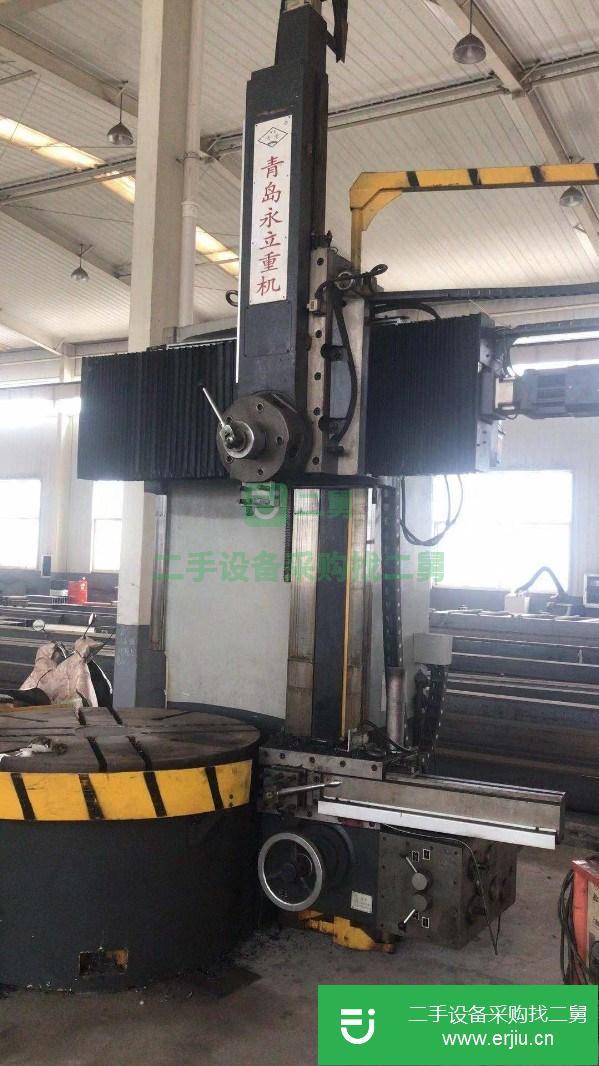 黑龍江出售二手青島永立1.6米數(shù)顯立式車床