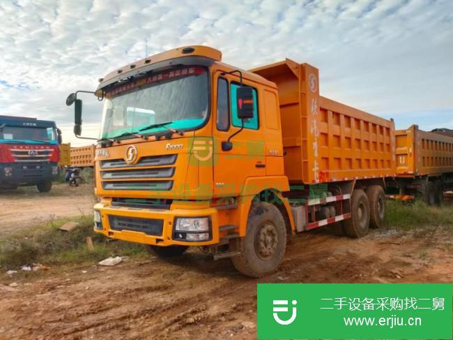 江西出售二手陜汽重卡德龍F3000無戶自卸車
