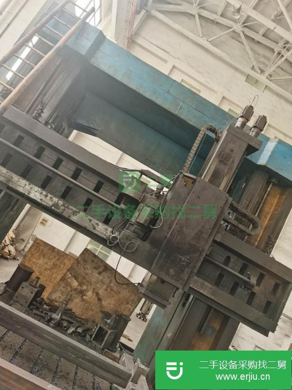江蘇出售二手4.2乘10米龍門鏜銑床,臺(tái)寬2.4米 ,過龍門4.2米,自重200噸