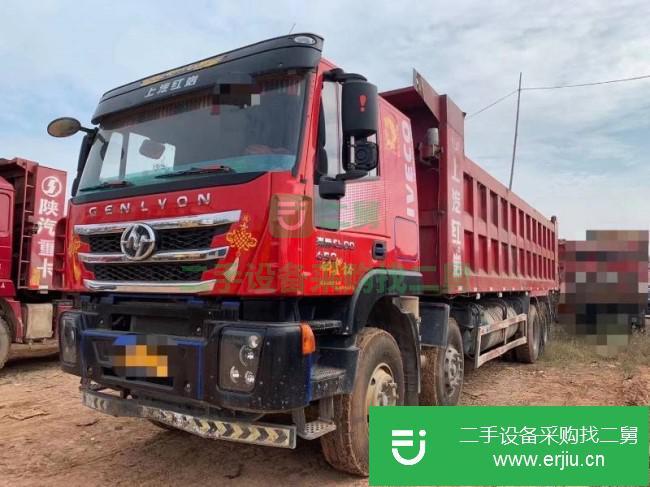江西出售二手上汽紅巖杰獅 8.8米自卸車