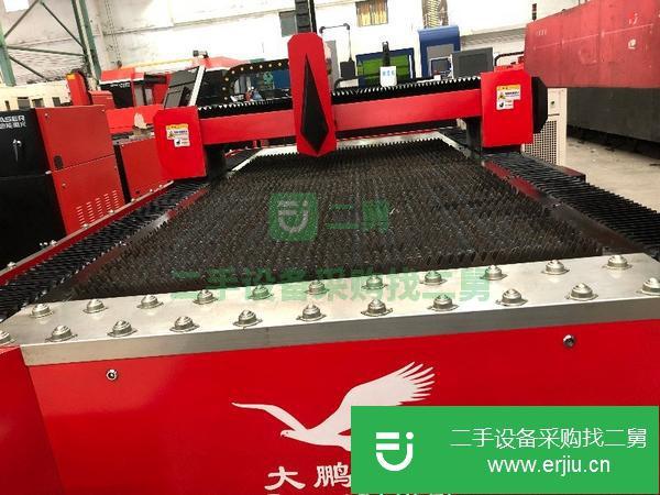 遼寧出售二手大鵬激光500瓦光纖激光切割機