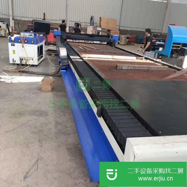 江蘇出售二手無錫慶源1500瓦激光切割機6015單平臺