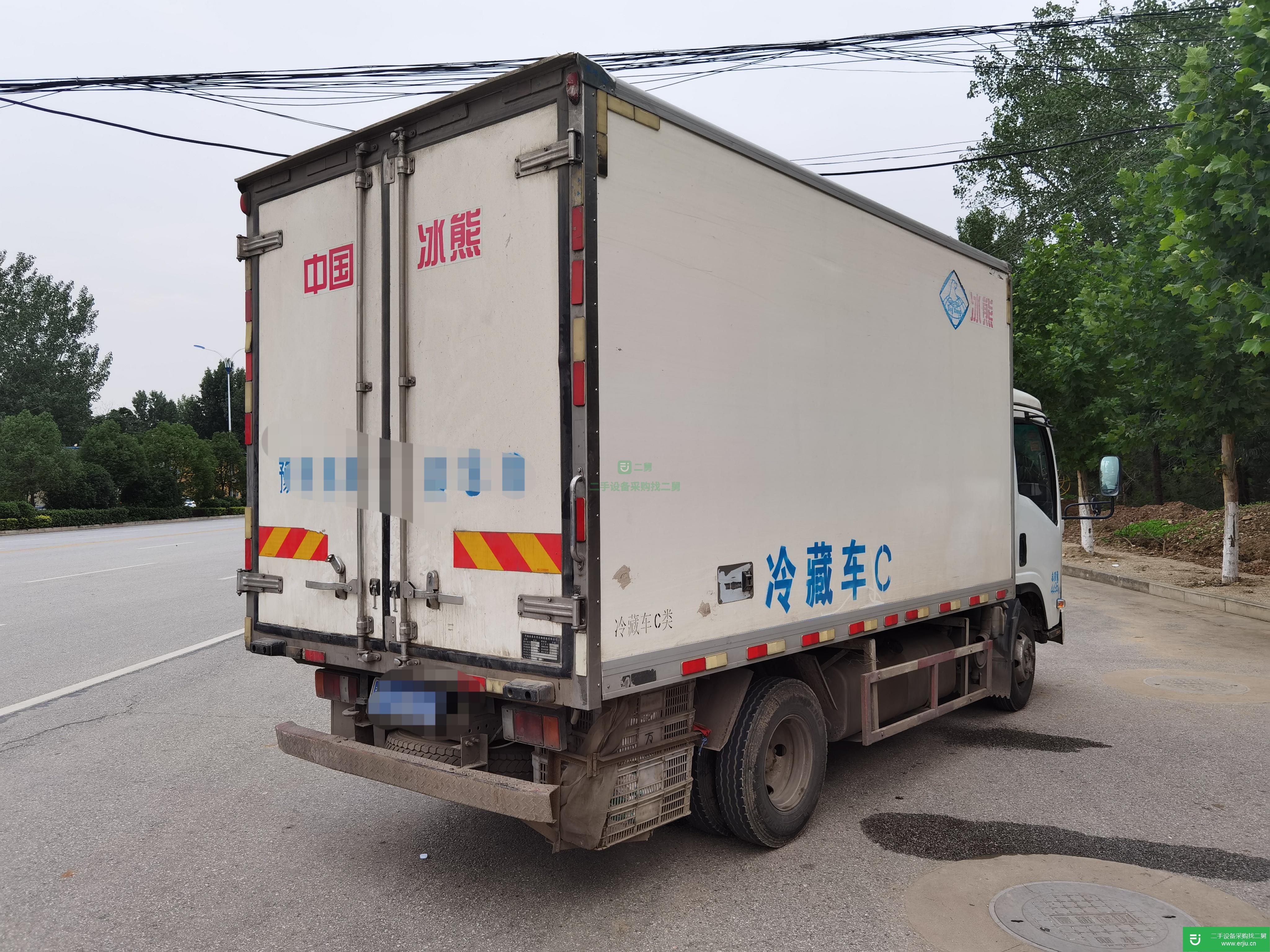 河南出售二手五十鈴133馬力冷藏車