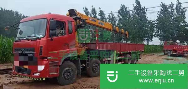 黑龍江出售二手徐工12噸隨車吊