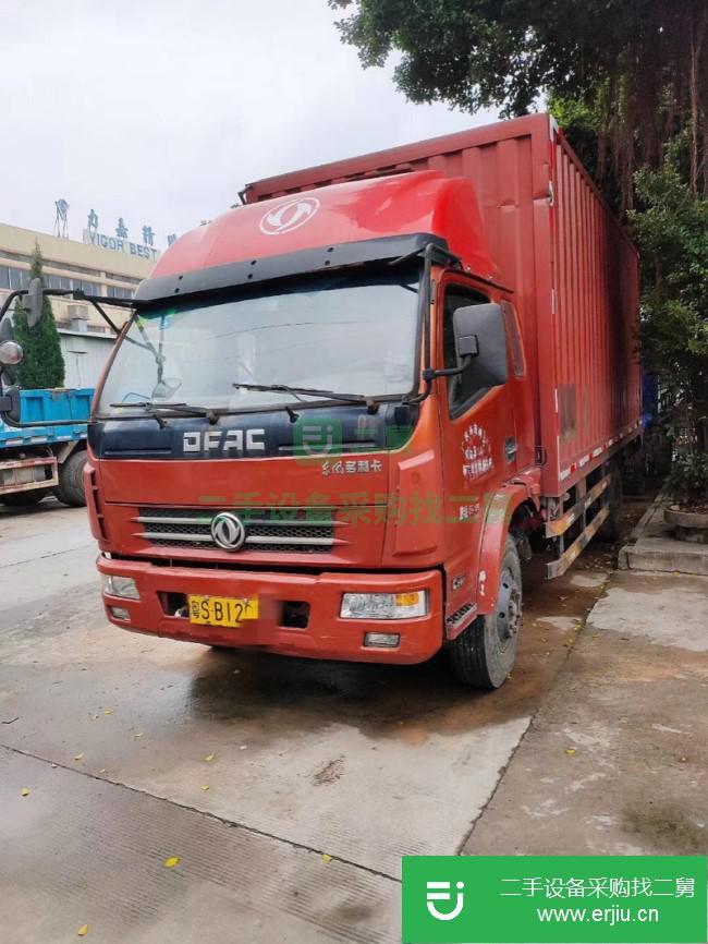 廣東出售二手140馬力東風多利卡廂式貨車