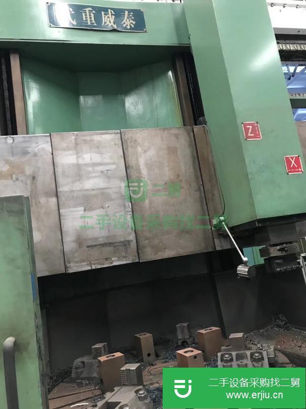 上海出售二手武重威泰2米數控單柱立式車床型號CK5120B