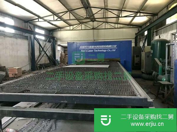 江蘇出售二手大族3000W6020交換平臺(tái)激光切割機(jī)