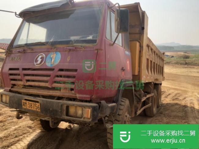 廣西出售二手陜汽重卡奧龍后八輪自卸車