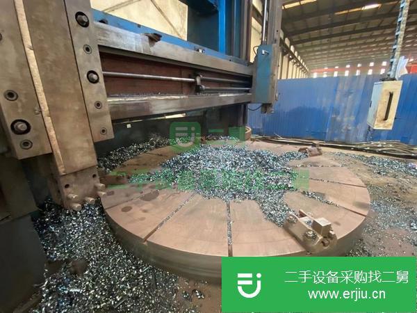 河北出售二手大連四米數控立式車床