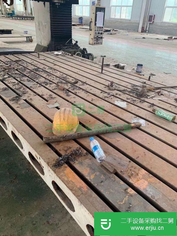 浙江出售二手臺灣龍佑2.5x4米龍門銑床