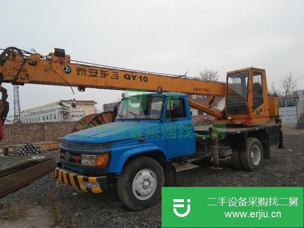 河北出售二手泰安八噸吊車