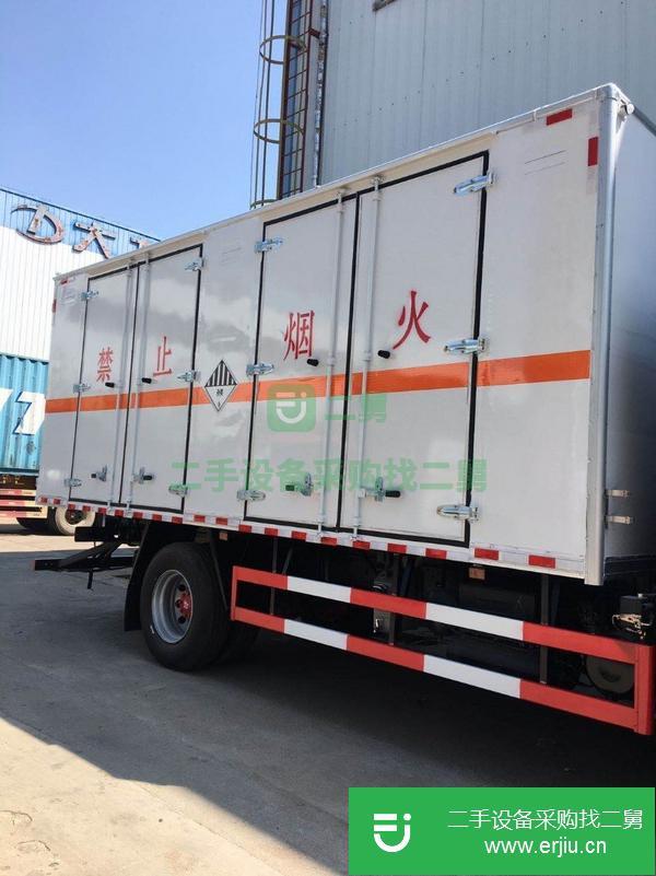 山西出售二手單橋廂式貨車