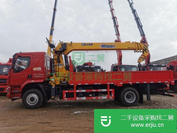 廣東出售二手柳汽乘龍單橋隨車吊