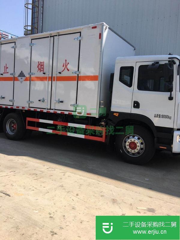 山西出售二手單橋廂式貨車