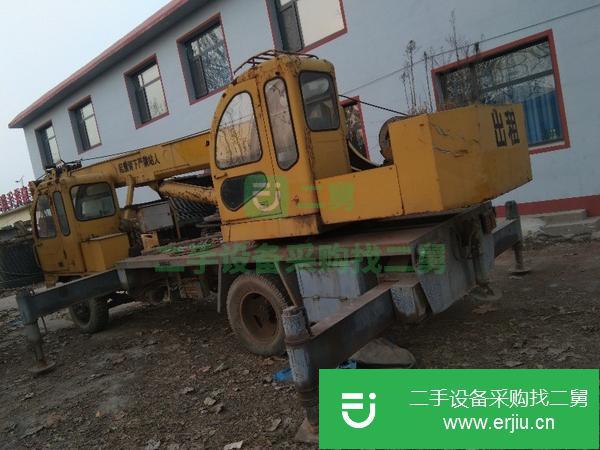 河北出售二手泰安八噸吊車