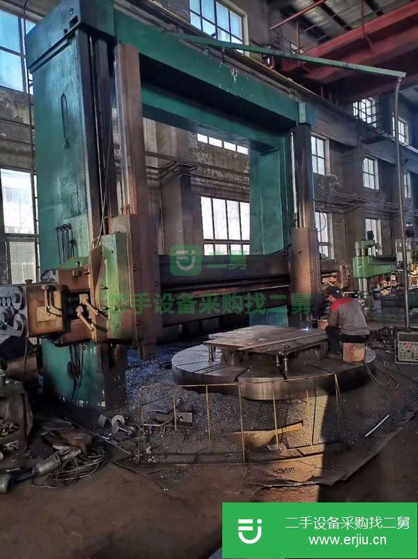江蘇出售二手大連5250雙柱立式車床