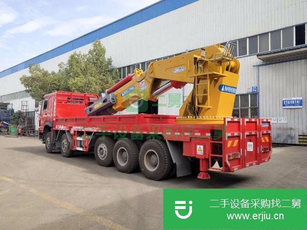 江蘇出售二手100噸折臂隨車吊