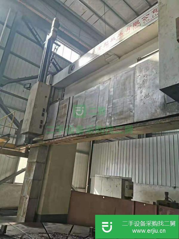 江蘇出售二手青島永基C5263立式車(chē)床