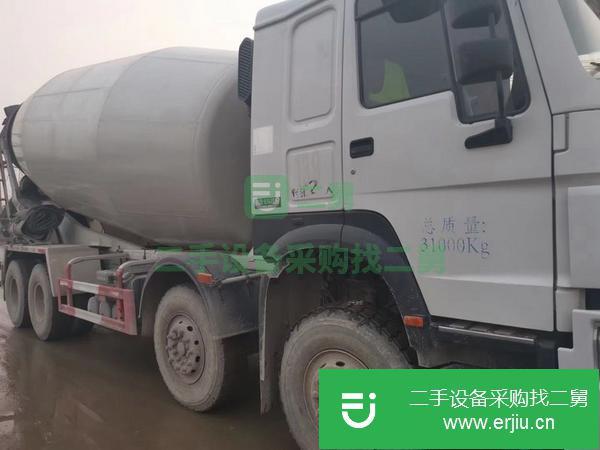 山西出售二手17年豪沃國五20方攪拌車