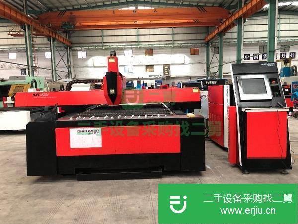 廣西出售二手迪能1000瓦激光切割機