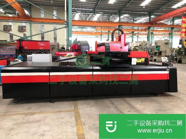 廣西出售二手迪能1000瓦激光切割機