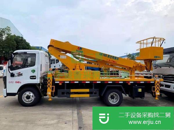 廣東出售二手東風(fēng)多利卡16米伸縮臂高空作業(yè)車