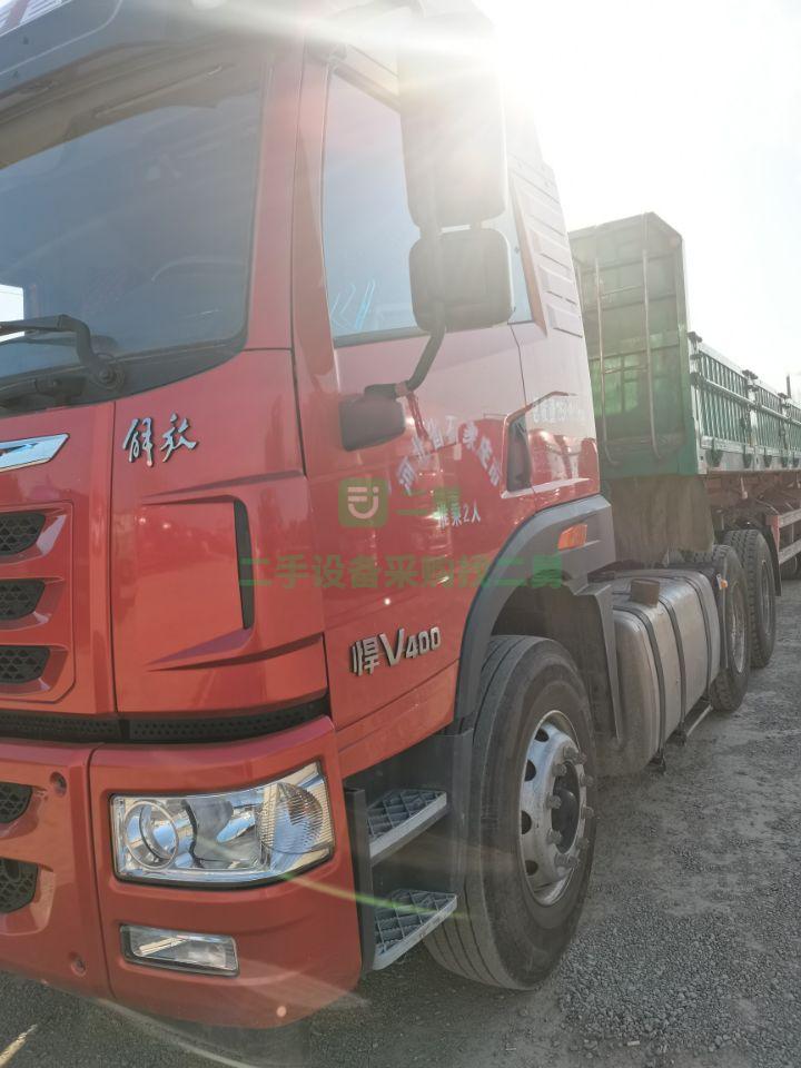 急售兩年整一氣青島捍威400帶全保險(xiǎn)半掛車(chē)，車(chē)況精品精品