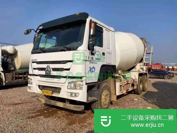 天津出售18年國五豪沃攪拌車，中通上裝 大14方拉16方