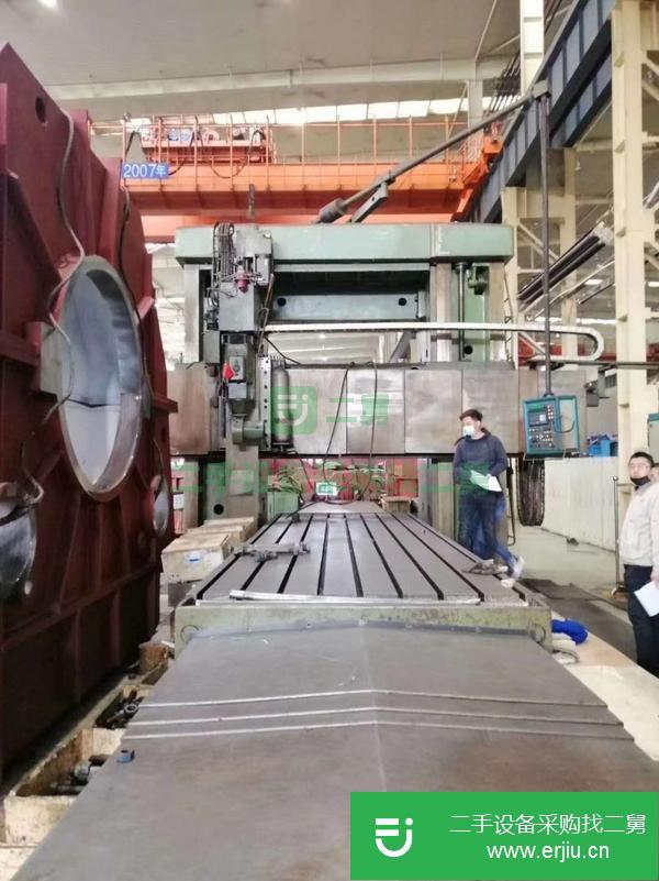 江蘇出售二手北京2x6米重型龍門鏜銑床