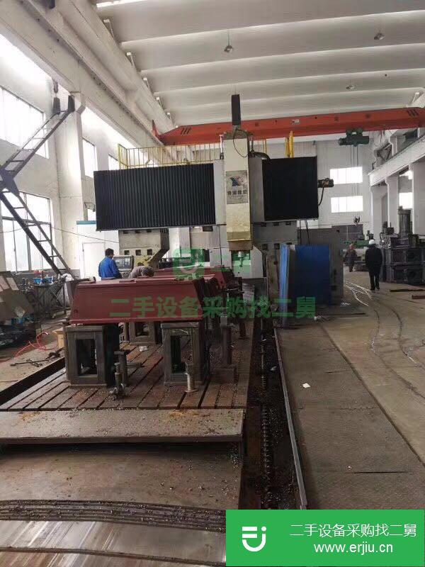 上海出售二手數(shù)控龍門鏜銑床3.2x8米
