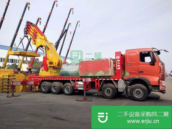 江蘇出售二手100噸折臂隨車吊