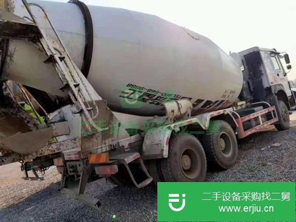 天津出售18年國五豪沃攪拌車，中通上裝 大14方拉16方
