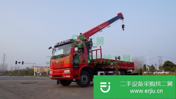 浙江出售二手三一8噸五節臂隨車吊