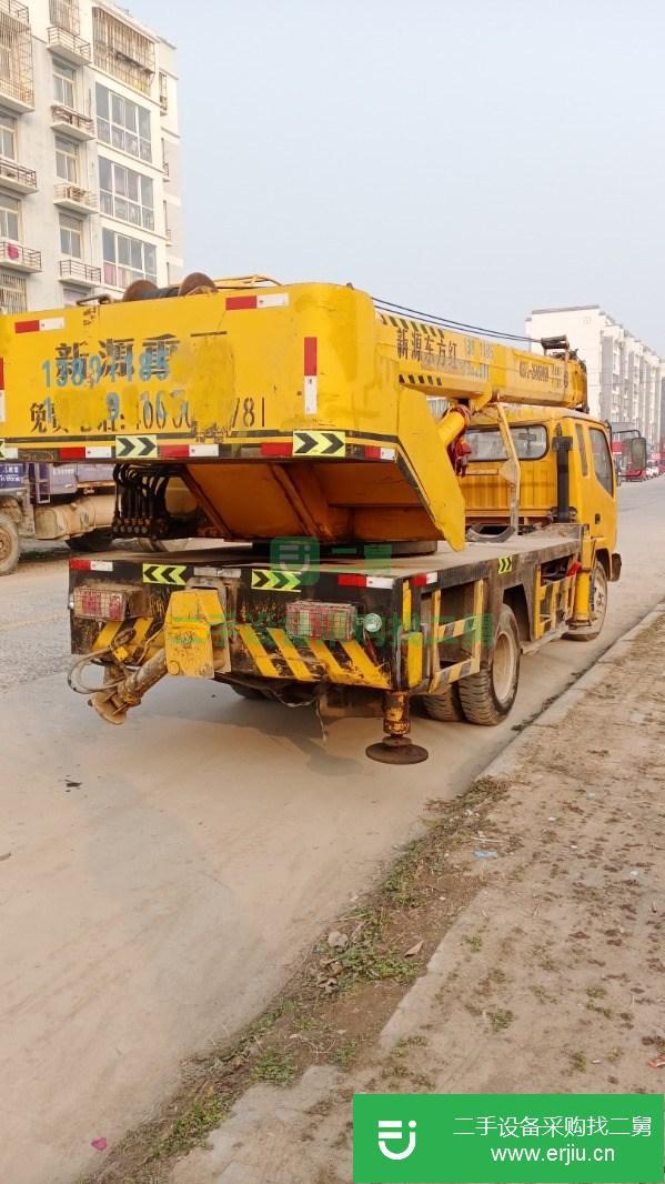 河南出售二手新源16噸吊車車況好