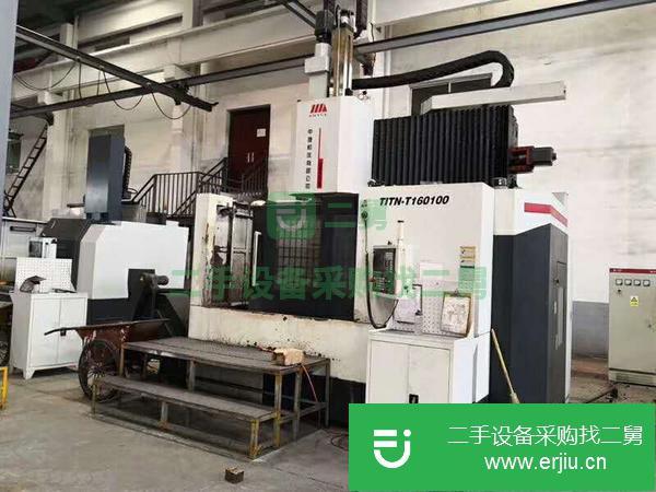 出售二手沈陽中捷TIT，N-T160100數控立式車床