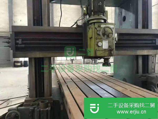 江蘇出售二手青島永立1.6x12米龍門刨銑床