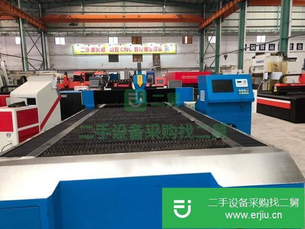 遼寧出售二手1000瓦4米奧凌光纖激光切割機
