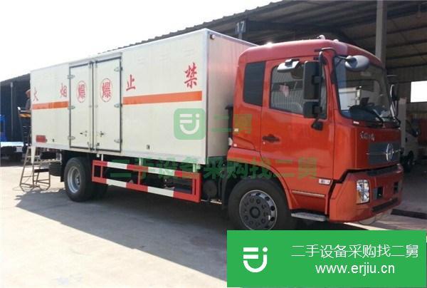 浙江出售二手江鈴順達五類燁然液體廂式運輸車