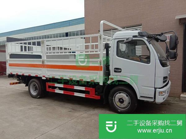 黑龍江出售二手9類廂式欄板危險品運輸車