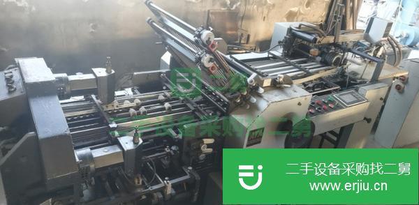 河北出售二手紫宏660四欄三刀折頁機